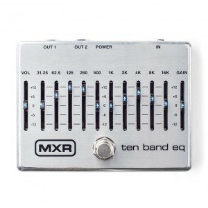 M108SEU MXR 10 Band EQ Педаль эффектов, Dunlop M108SEU MXR 10 Band EQ Педаль эффектов, Dunlop