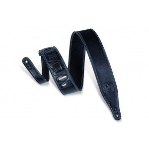 M17SS-BLK Signature Series Ремень для гитары, кожаный, черный, Levy's M17SS-BLK Signature Series Ремень для гитары, кожаный, черный, Levy's