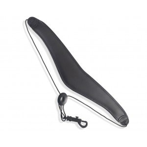 M27L-BLK Specialty Series Ремень для саксофона, кожаный, черный, Levy's