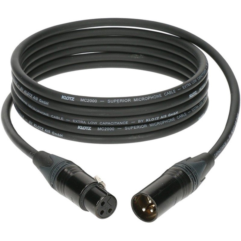 M2FM1-0500 M2 Кабель микрофонный XLR, 5м, Klotz M2FM1-0500 M2 Кабель микрофонный XLR, 5м, Klotz