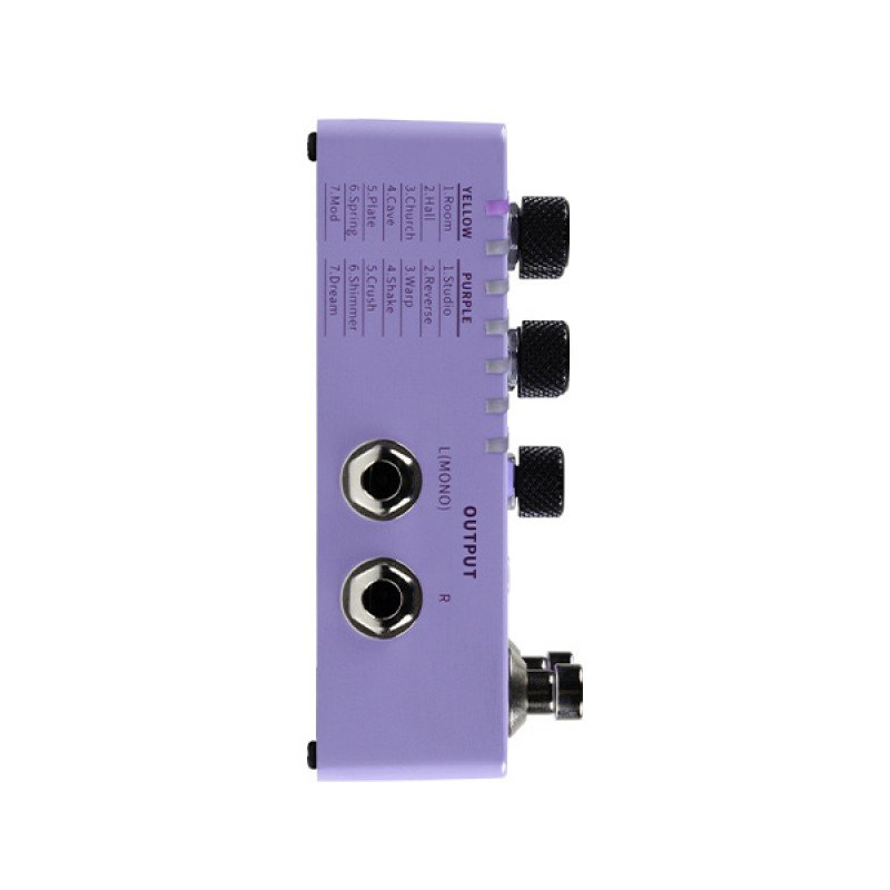 M723 R7 X2 Reverb Педаль эффектов, Mooer