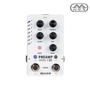 M725-Preamp-Model-X2 Педаль эффектов, Mooer M725-Preamp-Model-X2 Педаль эффектов, Mooer