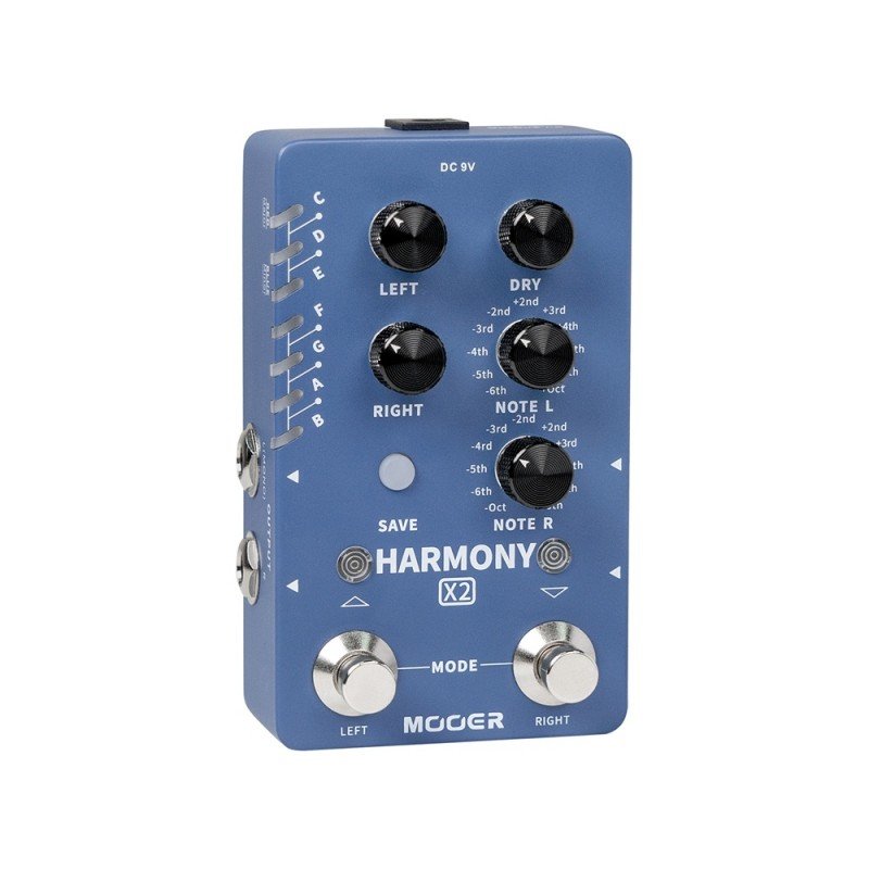 M729 Harmony x2 Педаль эффектов, Mooer