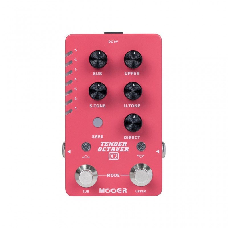 M730 Tender Octaver X2 Педаль эффектов, Mooer