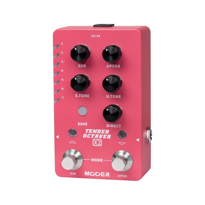 M730 Tender Octaver X2 Педаль эффектов, Mooer