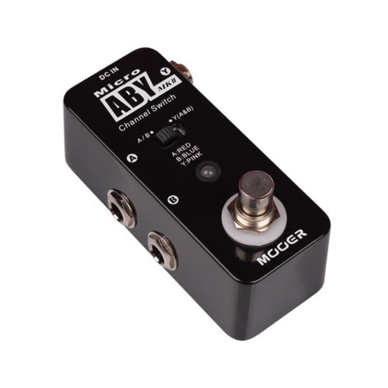 MAB2-Micro-ABY-MKII Line Switch Педаль эффектов, Mooer