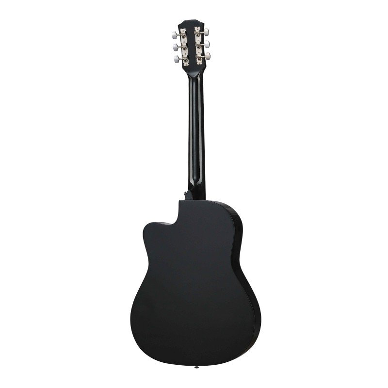 MAG-39C-BLK Акустическая гитара, с вырезом, черная, Mirra MAG-39C-BLK Акустическая гитара, с вырезом, черная, Mirra