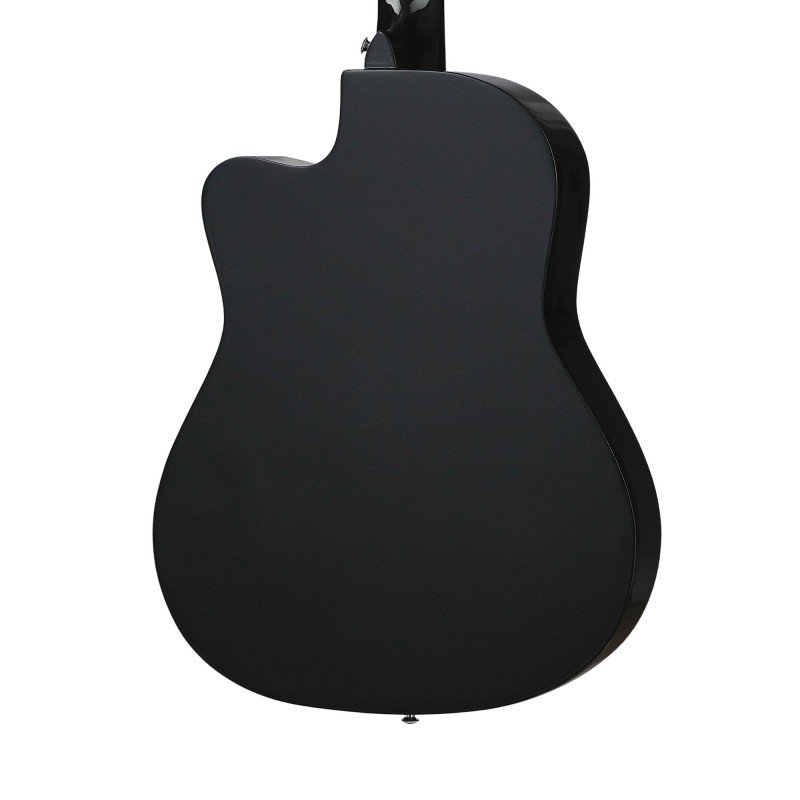 MAG-39C-BLK Акустическая гитара, с вырезом, черная, Mirra MAG-39C-BLK Акустическая гитара, с вырезом, черная, Mirra