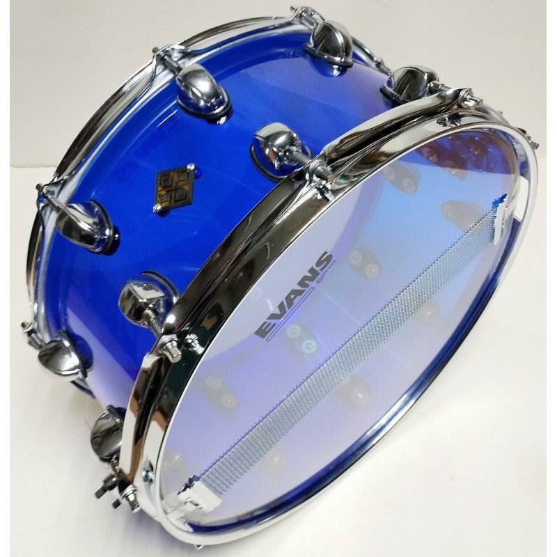 MBAsp-m-1465-10 Малый барабан 14х6,5" из акрила, синий, Мастерская Бехтеревых