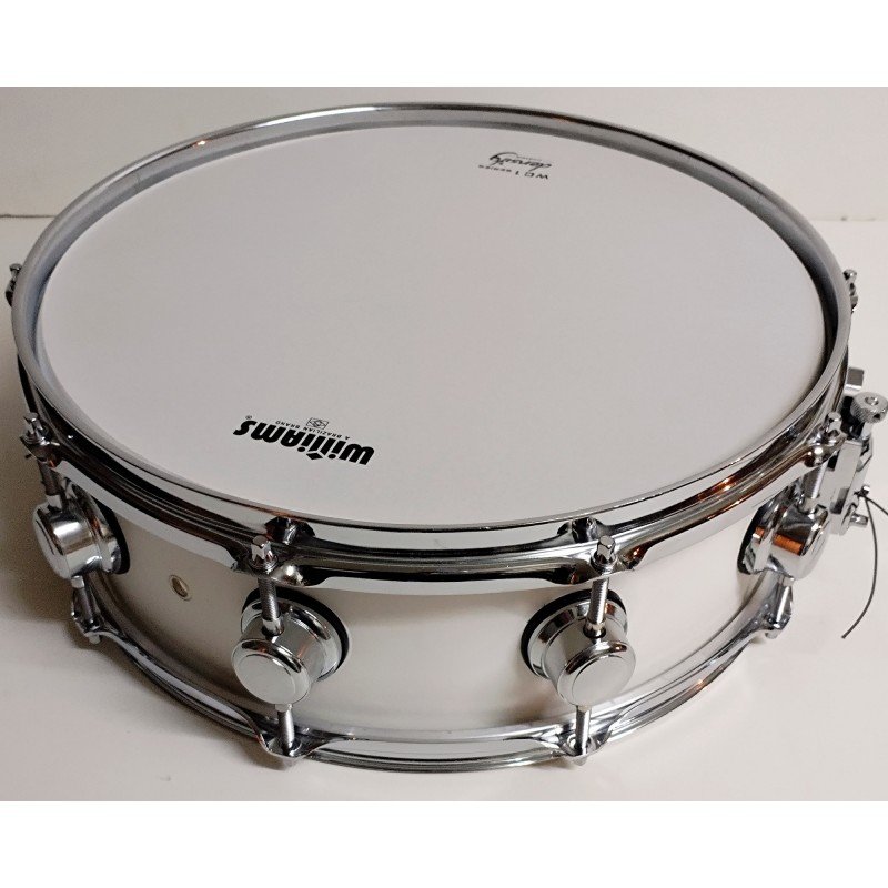 MBb-m-1405-10-WH Малый барабан 14х5", береза, белый, Мастерская Бехтеревых MBb-m-1405-10-WH Малый барабан 14х5", береза, белый, Мастерская Бехтеревых