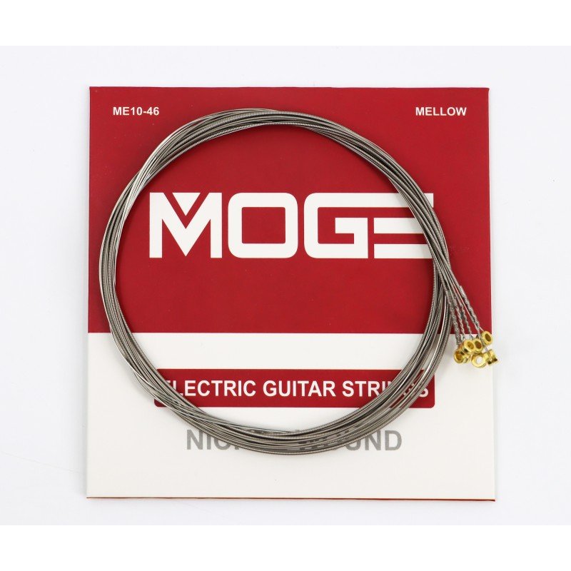 ME10 Комплект струн для электрогитары, никелированные, 10-46, Moge