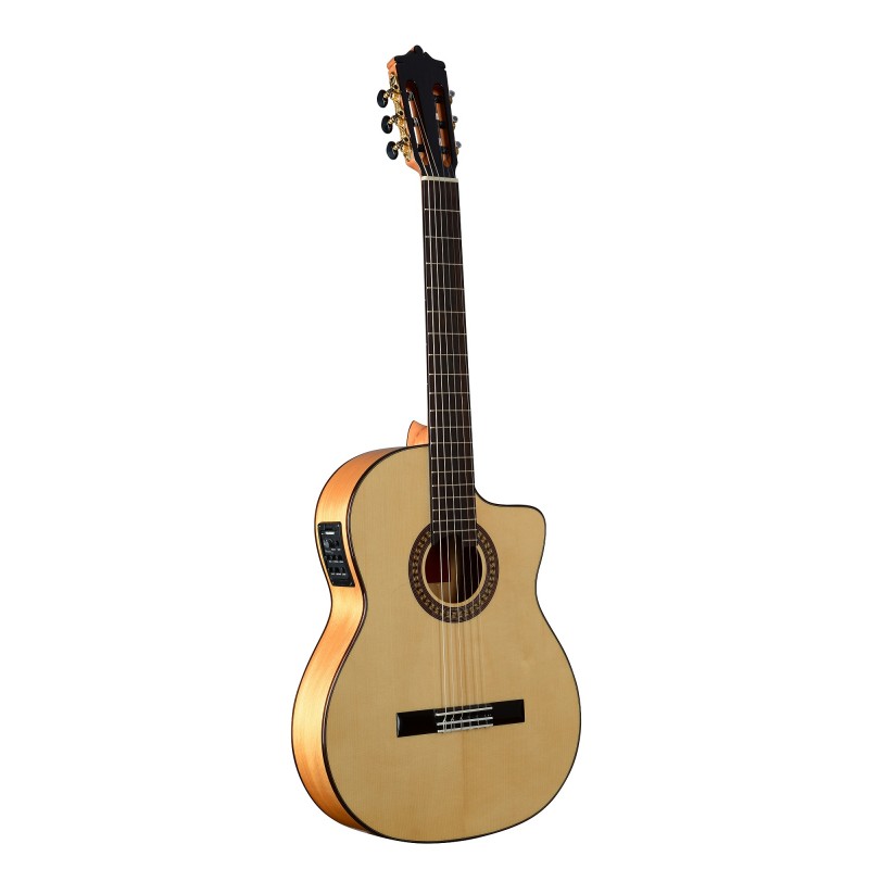 MFG-AS-CE Flamenco Series Классическая гитара, с вырезом, со звукоснимателем, Martinez