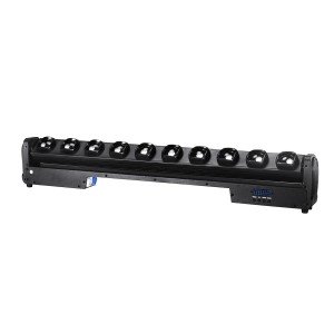 MH-9 Линейный светодиодный прожектор, RGBW, 10х30Вт, LFocus