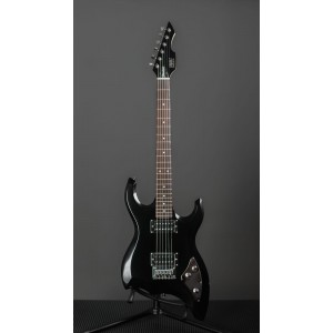 MIG22-BL24 Электрогитара, черная, MIG Guitars
