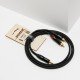MJ2RCA-1m Y-кабель миниджек - 2 RCA с литым копусом и позолоченными контактами, 1м, SHNOOR