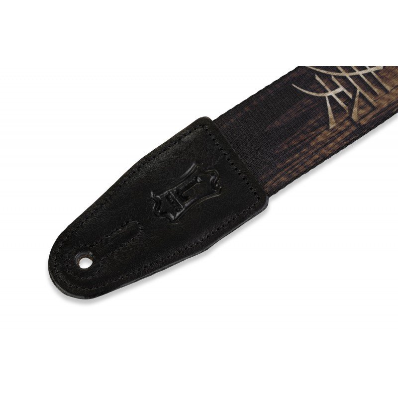 MPD2-012 Print Series Ремень для гитары, полиэстер, иероглифы, Levy's