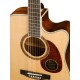 MR730FX-NAT MR Series Электро-акустическая гитара, цвет натуральный, Cort