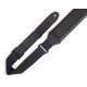 MRHGS-BLK Specialty Series Ремень для гитары, кожаный, черный, Levy's