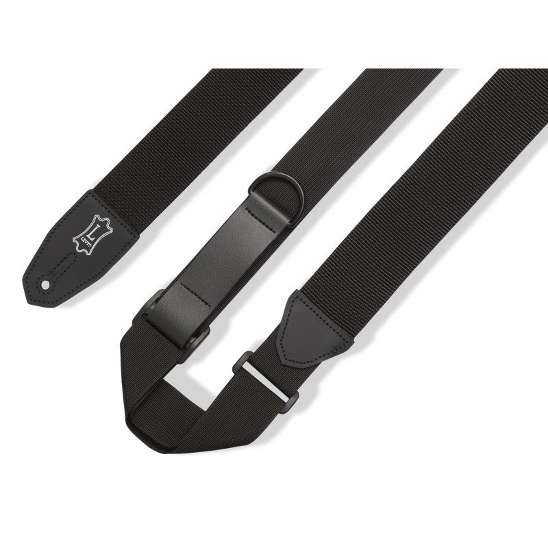 MRHP-BLK Specialty Series Ремень для гитары, полиэстер, черный, Levy's MRHP-BLK Specialty Series Ремень для гитары, полиэстер, черный, Levy's