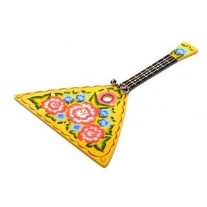MS-K2-BL-01 Сувенир-балалайка детская. Мастерская Сереброва MS-K2-BL-01 Сувенир-балалайка детская. Мастерская Сереброва