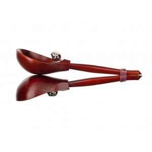 MS-T1-LZ-05 Ложки в станке с бубенцами, тонировка, 1 категория, Мастерская Сереброва