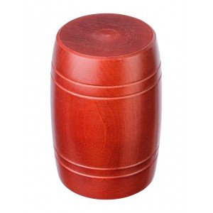 MS-T1-PG-07 Погремушка бочонок, малая, тонировка, 1 категория, Мастерская Сереброва