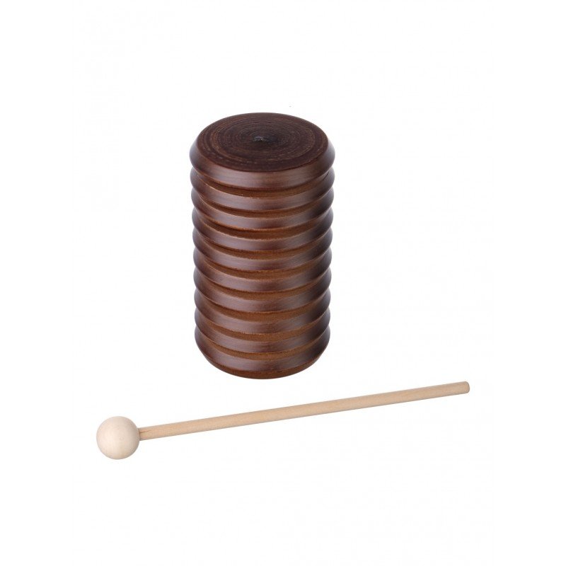 MS-T2-PG-04 Погремушка ребристая, тонировка, Мастерская Сереброва