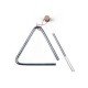 MS-ZH-TR-812 Треугольник с палочкой, 12см, Мастерская Сереброва