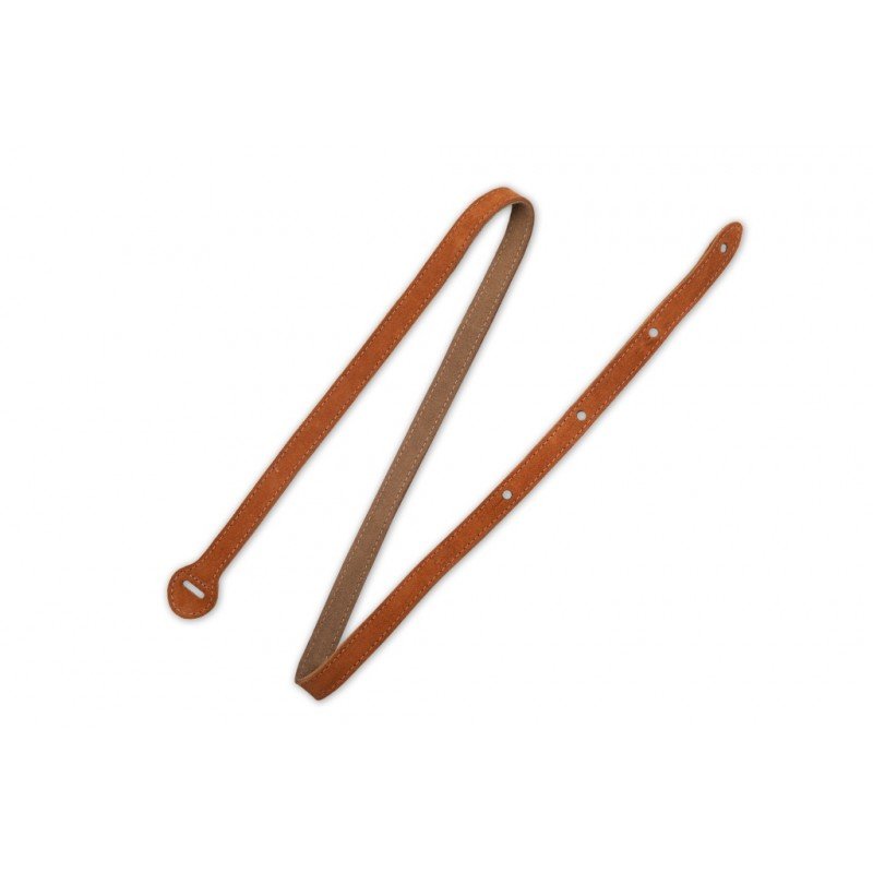 MS19-BRN Folk Series Ремень для мандолины, замшевый, коричневый, Levy's