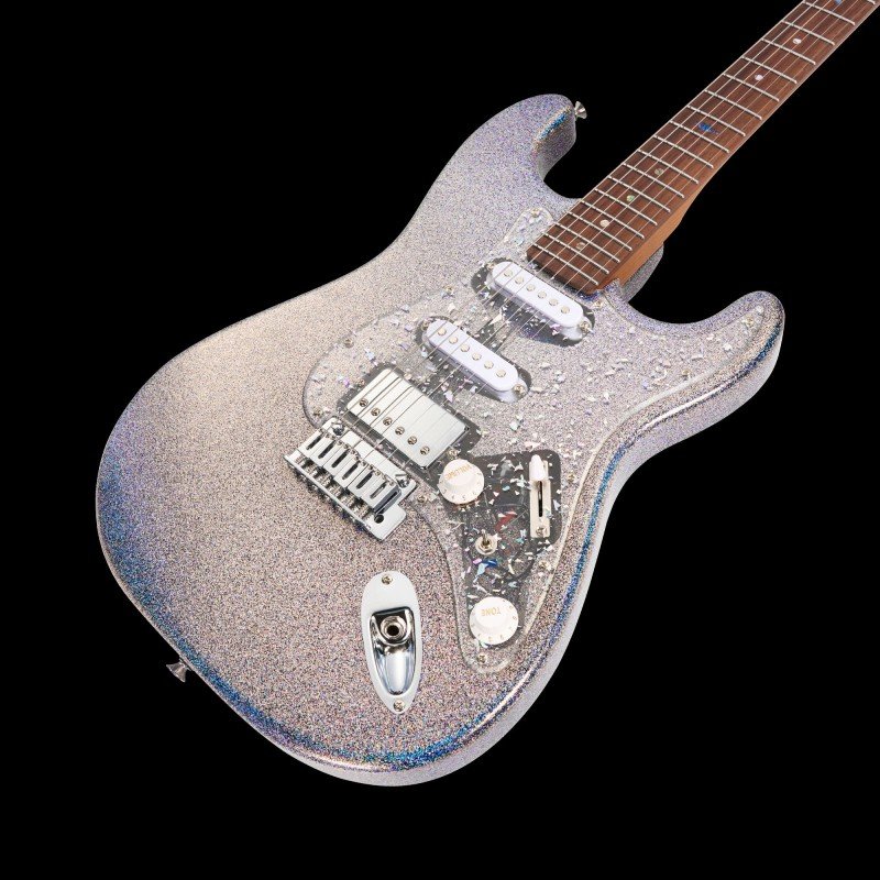 MSC50-Pro-MGCL Электрогитара, серебристая, Mooer