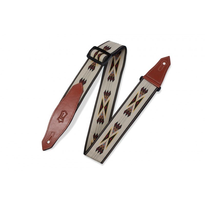 MSSN80-TAN Print Series Ремень для гитары, полипропилен, Levy's