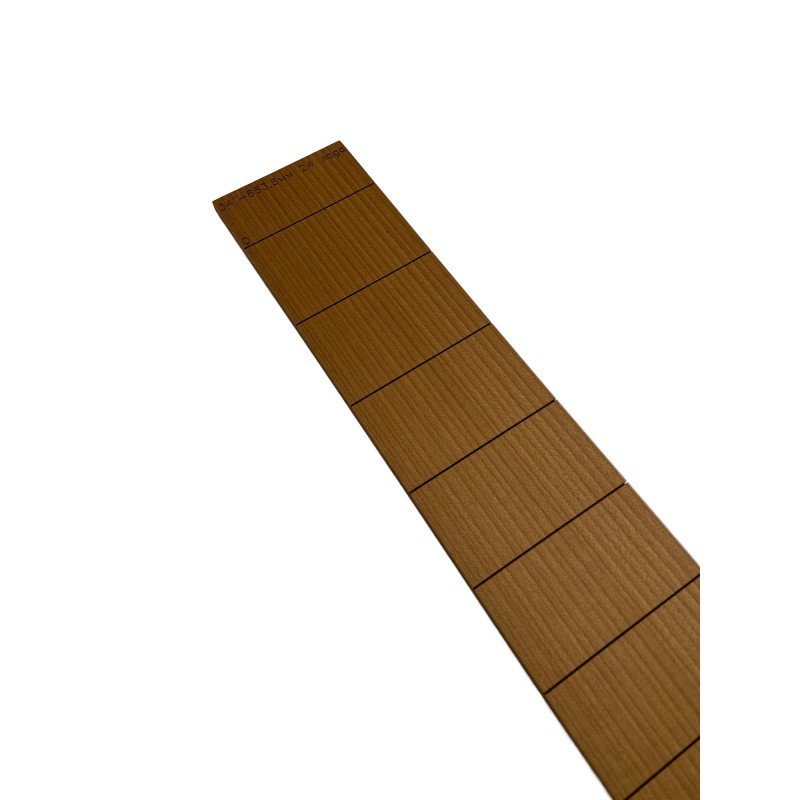 MWNBF01 Фрезерованная накладка для Бас-гитары, Клён Печёный 180 гр, 24 лада, мензура 34", MusicWood