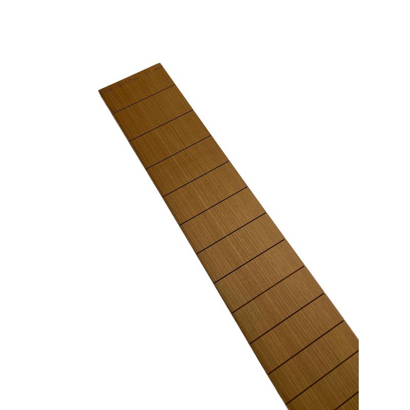 MWNF03 Фрезерованная накладка для э/гитары, Клён Печёный 180 гр, 21 лад, мензура 25,5", MusicWood