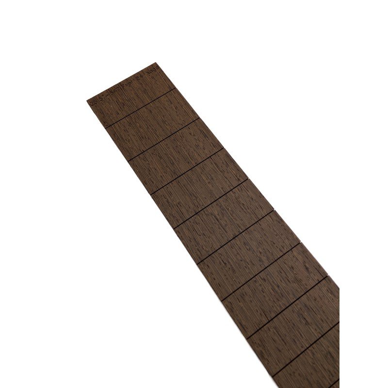 MWNF08 Фрезерованная накладка для электрогитары, Венге, 24 лада, мензура 647,7мм (25,5"), MusicWood