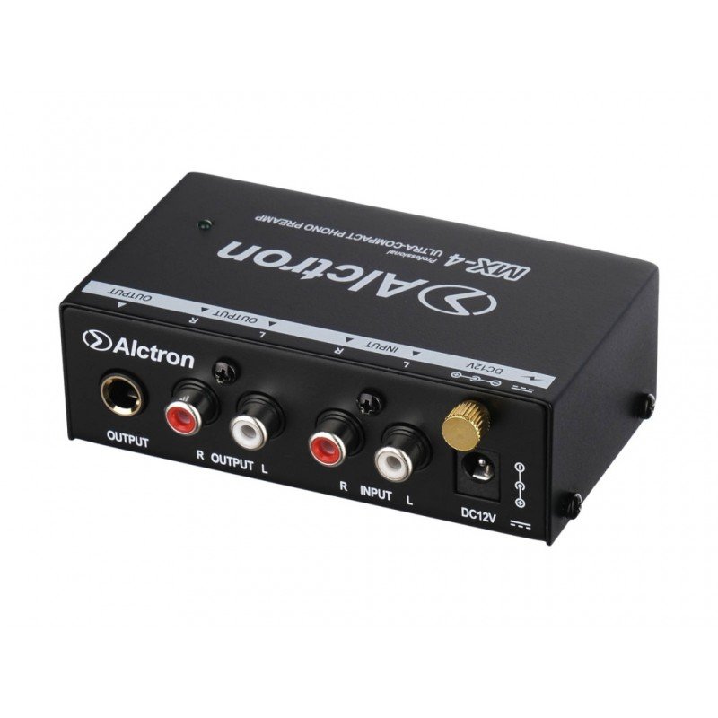 MX-4 Предусилитель-корректор для проигрывателей виниловых дисков, Alctron