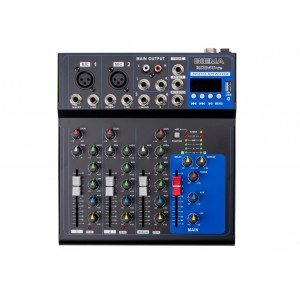 MX04T-V2 Микшерный пульт, 4 канала, Biema