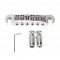 MX1280NK Бридж Tune-o-matic Wraparound для Gibson Les Paul, никель, Musiclily