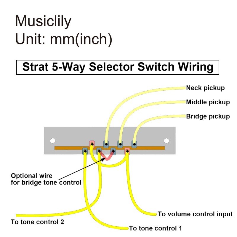 MX2382 Переключатель 5-ти позиционный, Strat Style, Musiclily MX2382 Переключатель 5-ти позиционный, Strat Style, Musiclily