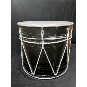 MZ-B13,5mbk Барабан кавказский 13.5", цвет черный мрамор, с чехлом, MEZZO MZ-B13,5mbk Барабан кавказский 13.5", цвет черный мрамор, с чехлом, MEZZO