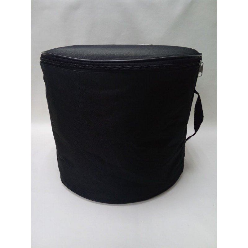 MZ-B13RplexKB Барабан кавказский 13", красный прозрачный, черный мембраны PET, с чехлом, MEZZO