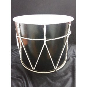 MZ-B14-LbKL Барабан кавказский 14", лак черный, с чехлом, MEZZO MZ-B14-LbKL Барабан кавказский 14", лак черный, с чехлом, MEZZO