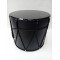 MZ-B14bKB Барабан кавказский 14", черный, черные мембраны, с чехлом, MEZZO
