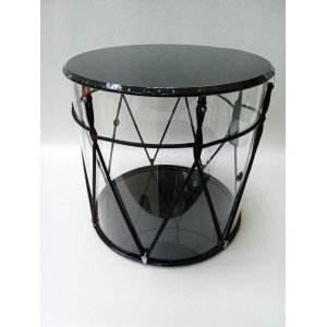 MZ-B30plexKB Барабан кавказский 12", плексиглас, прозрачный, с чехлом, MEZZO MZ-B30plexKB Барабан кавказский 12", плексиглас, прозрачный, с чехлом, MEZZO