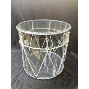 MZ-B34plexK Барабан кавказский 13,5", плексиглас, прозрачный, с чехлом, MEZZO MZ-B34plexK Барабан кавказский 13,5", плексиглас, прозрачный, с чехлом, MEZZO