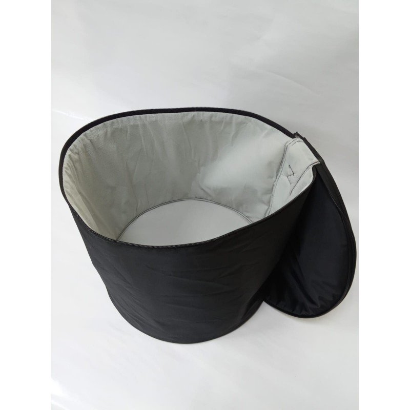 MZ-Ch13-BK-1 Чехол для барабана кавказского 13", чёрный, ткань ПВХ, MEZZO