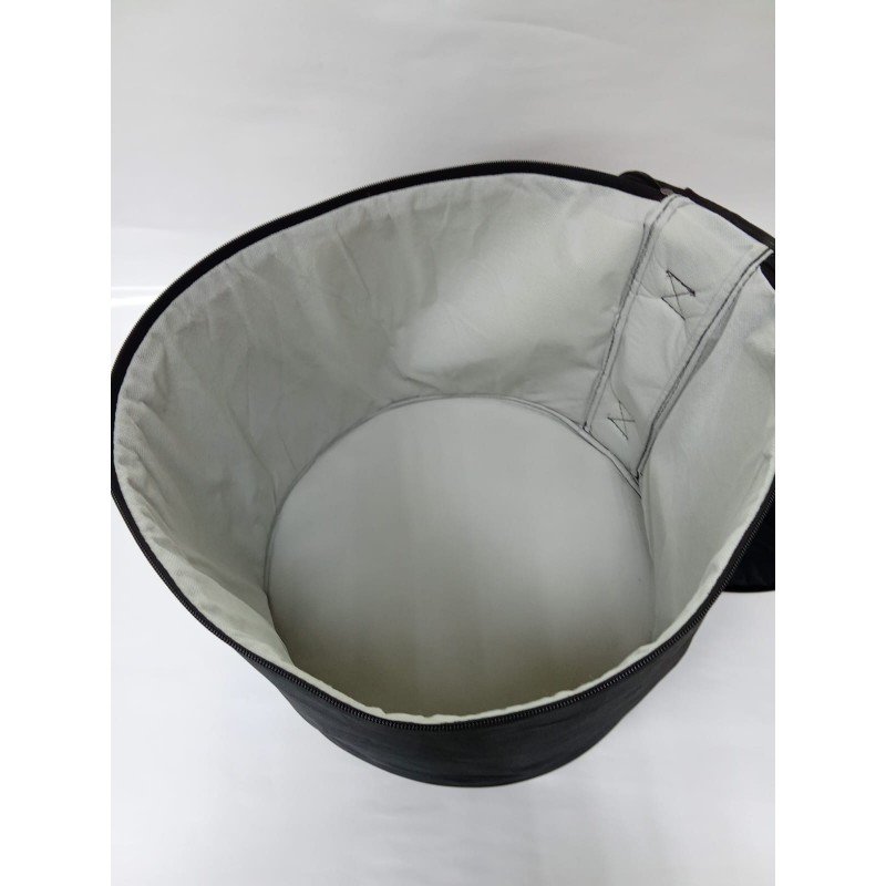 MZ-Ch13-BK-1 Чехол для барабана кавказского 13", чёрный, ткань ПВХ, MEZZO
