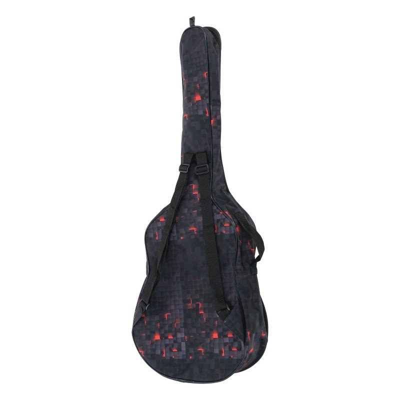 MZ-ChGC-1/1fire Чехол для классической гитары, ткань "камин", MEZZO