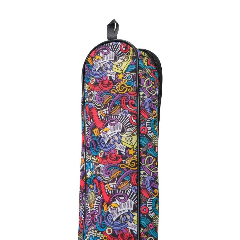 MZ-ChGC-1/1muz Чехол для классической гитары, ткань "музыка", MEZZO