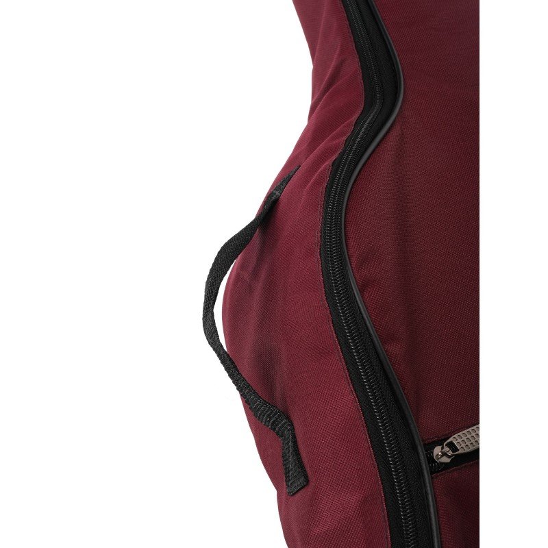MZ-ChGC-2/1bur Чехол для классической гитары, бордовый MEZZO