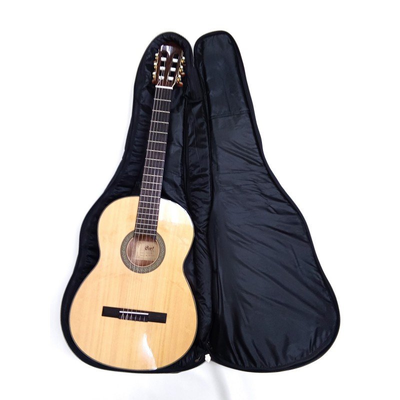 MZ-ChGC-3-1 Чехол для классической гитары, черный, ПВХ, MEZZO